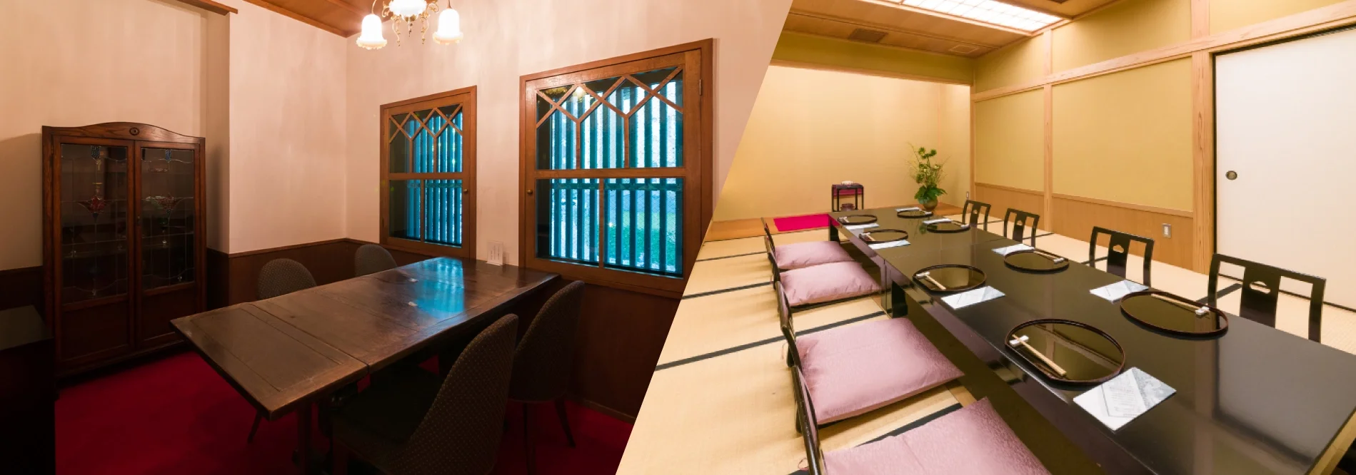 Private rooms at Asakusa Mugitoro Honten