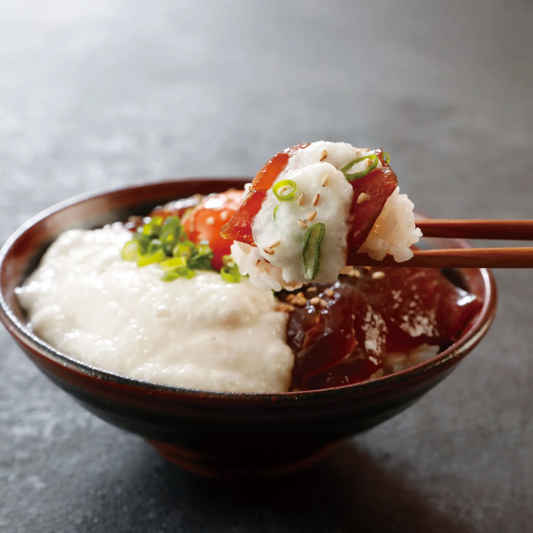 とろろ海鮮漬け丼