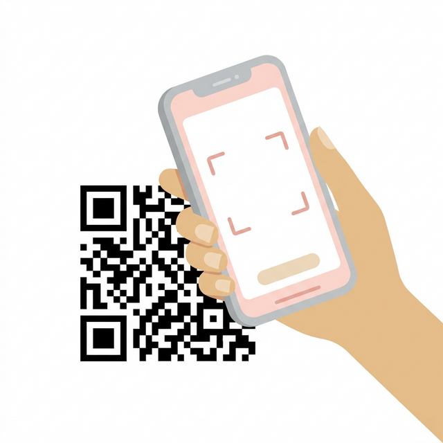 QRコードを読み取る